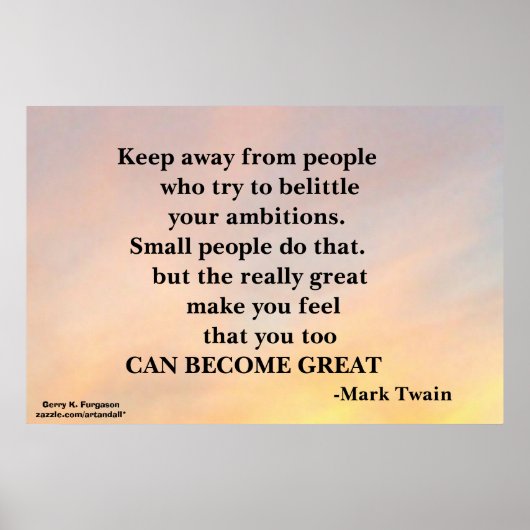 WEG HOUDEN VAN MENSEN MOTIVATIE POSTER (Voorkant)