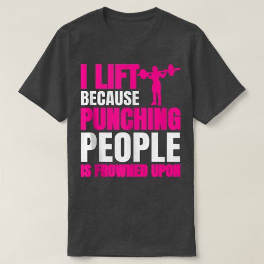 Weg ik omdat het straffen van mensen wordt afgesch t-shirt (Design voorkant)