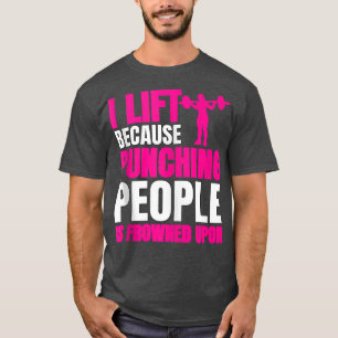 Weg ik omdat het straffen van mensen wordt afgesch t-shirt