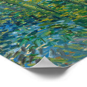 Weg in de Bossen, 1887 door Vincent van Gogh Poster (Hoek)