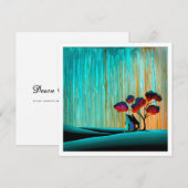 Weg in de vallei - Mini Print (Voorkant / Achterkant)