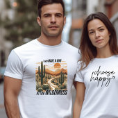 Weg in de wildernis Christelijke mannen T-shirt