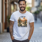 Weg in de wildernis Christelijke mannen T-shirt