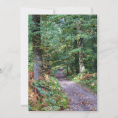 Weg in het herfstbos, Saint Germain Forest Kaart (Voorkant)