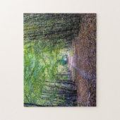 Weg in het herfstbos, Saint Germain Forest Legpuzzel (Verticaal)