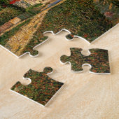 Weg in Parijs met boer van Vincent van Gogh Legpuzzel (Zijkant)