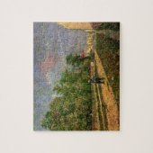 Weg in Parijs met boer van Vincent van Gogh Legpuzzel (Verticaal)