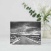 Weg in Rainstorm Briefkaart (Staand voorkant)