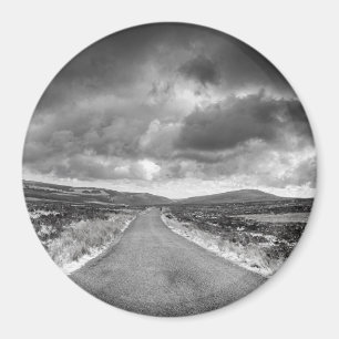 Weg in Rainstorm Magneet
