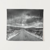 Weg in Rainstorm Wandkleed (Voorkant (horizontaal))