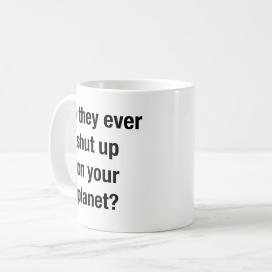 WEG! KOFFIEMOK (Voorkant links)