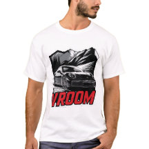 Weg Legenden: Vintage & Iconische Auto T-Shirt Col