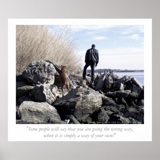 weg maar nooit vergeten poster (Voorkant)