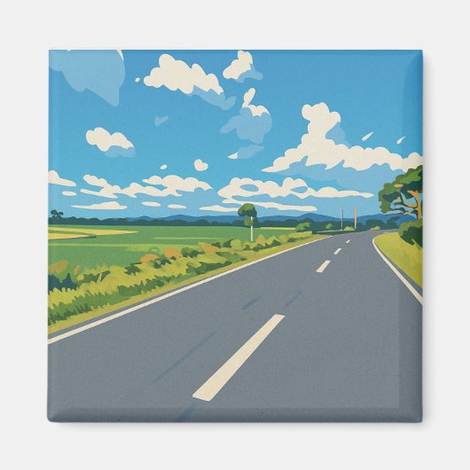 weg magneet (Voorkant)