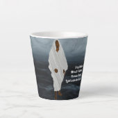 Weg Maken Koffiemok Latte Mok (Voorkant)