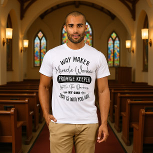 Weg Maken Licht in de Duisternis Verklaring T-shirt