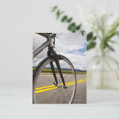 Weg-man bij hoge snelheid POV Briefkaart (Staand voorkant)