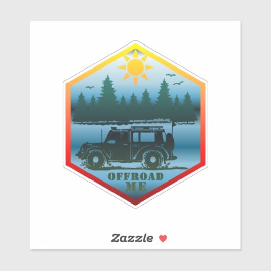 WEG ME UIT DE WEG STICKER (Vel)