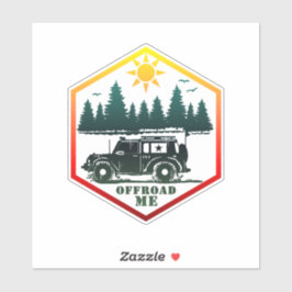 WEG ME Wilderness Sticker