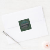 WEG ME Wilderness Vierkante Sticker (Envelop)