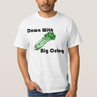 Weg met Bleekselderij T-shirt