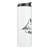 Weg met DE BULL TERRIER hondenliefhebbers Thermosbeker (Gedraaid links)