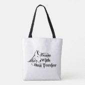 Weg met DE BULL TERRIER hondenliefhebbers Tote Bag (Achterkant)