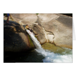 Weg met de Chute bij Franconia Herfsten
