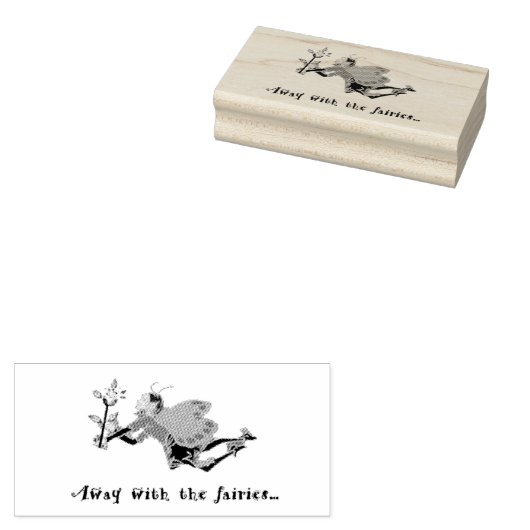 Weg Met de Feeën Stempel (Gestempeld)