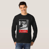 Weg met de vee ridder Karin Fox Fish T-shirt (Voorkant volledig)
