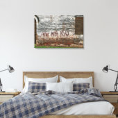 Weg met Jou Canvas Afdruk (Insitu (Slaapkamer))