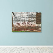 Weg met Jou Canvas Afdruk (Insitu (Houten vloer))