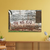 Weg met Jou Canvas Afdruk (Insitu (Woonkamer))