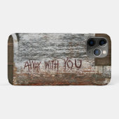 Weg met Jou Case-Mate iPhone Case (Achterkant (horizontaal))