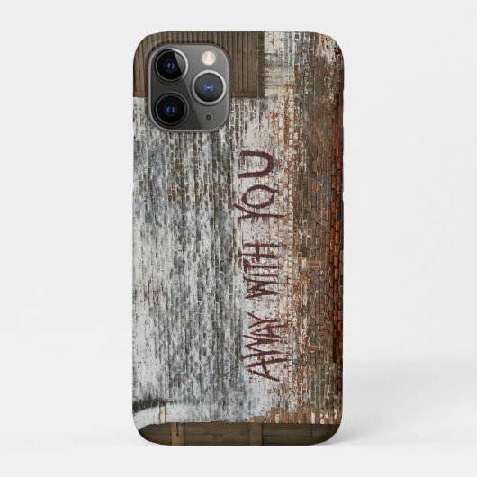 Weg met Jou Case-Mate iPhone Case (Achterkant)