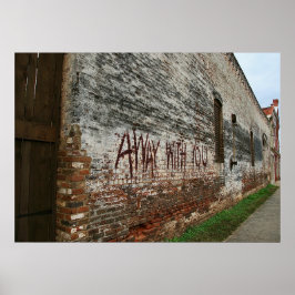 Weg met Jou Poster