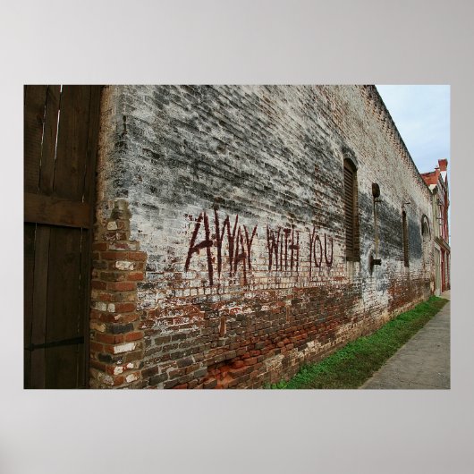 Weg met Jou Poster (Voorkant)