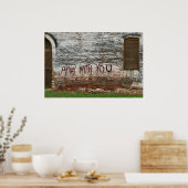 Weg met Jou Poster (Keuken)