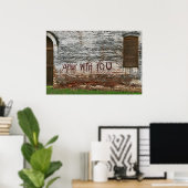 Weg met Jou Poster (Thuiskantoor)