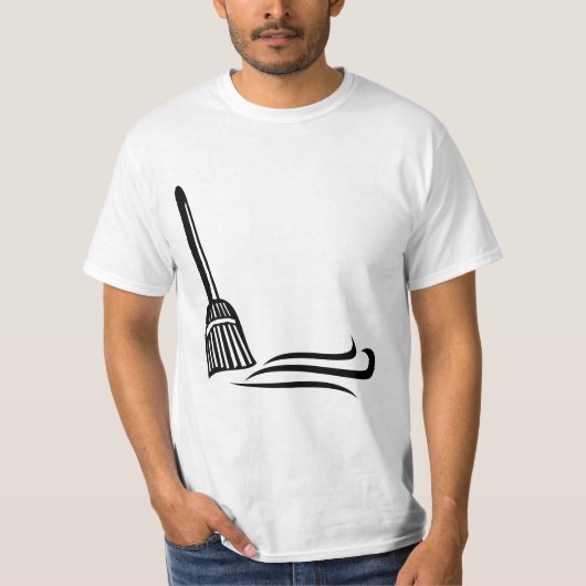 Weg met ruimte - Schoon veeg T-shirt (Voorkant)