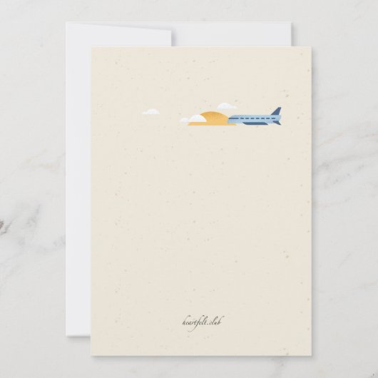 Weg met uitnodigingen voor feesten (Achterkant)