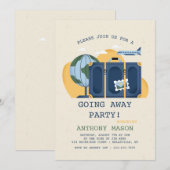 Weg met uitnodigingen voor feesten (Voorkant / Achterkant)