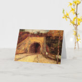 Weg met Underpass Viaduct door Vincent van Gogh Kaart (Gele Bloem)