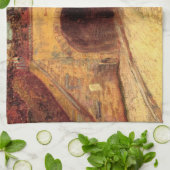 Weg met Underpass Viaduct door Vincent van Gogh Theedoek (Gevouwen)