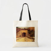 Weg met Underpass Viaduct door Vincent van Gogh Tote Bag (Voorkant)