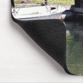 weg met vissen! muismat (Hoek)