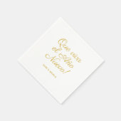 Weg met Viva El Año Nuevo! Leuke oudejaarsfeest Servet (Hoek)