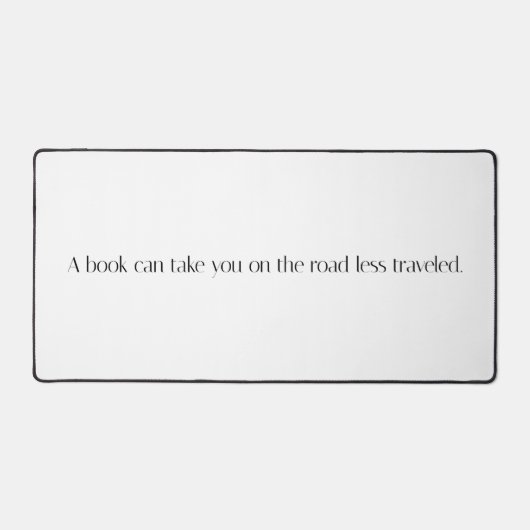 Weg Minder gereisde bureaumat (Voorkant)