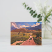 Weg naar afkomst briefkaart (Staand voorkant)