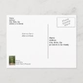 Weg naar Angel Oak Briefkaart (Achterkant)
